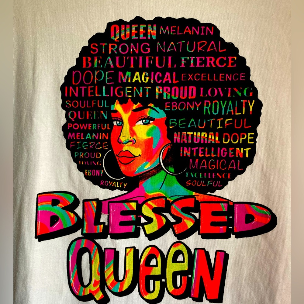Girls melanin queen hoodie